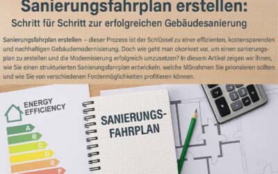 Sanierungsfahrplan erstellen – Schritt für Schritt zur erfolgreichen Sanierung